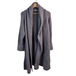 Soft Surroundings Telluride Lilac Long Duster Sweater‎ Cardigan Alpaca M Purple